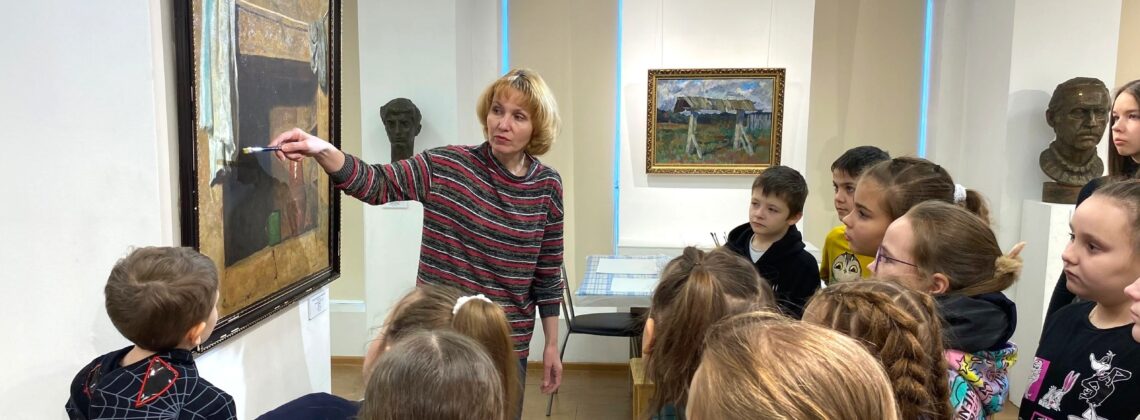 Художественная галерея начинает новый творческий сезон детской изостудии