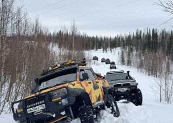 Группа экстремалов вернулась из автопробега по маршруту Норильск – Игарка