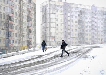Все выходные будет идти снег с дождем