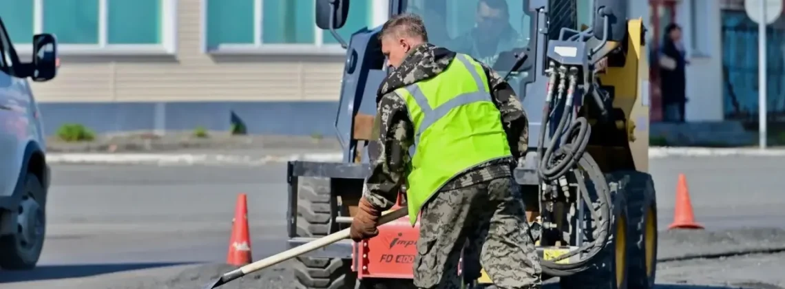 Мэр Норильска Дмитрий Карасёв рассказал о масштабном обновлении дорог в городе