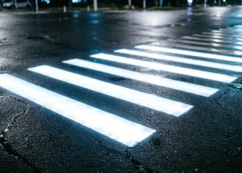 Пять новых проекционных пешеходных переходов появится в Норильске