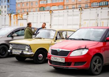 Участники «Авторалли» в Норильске прошли городской квест на автомобилях