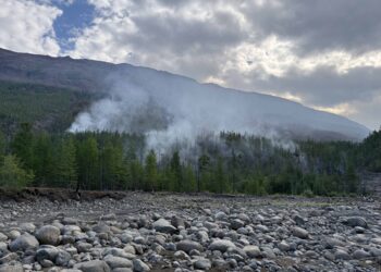 Пожар в Путоранском заповеднике под Норильском вырос до 267 гектаров