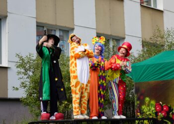 Как в Норильске прошёл юбилейный День полярного жирафа