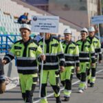 Команда Заполярного филиала «Норникеля» завоевала бронзу на этапе Всероссийских горноспасательных соревнований в Кемерово