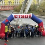 Норильская школа № 6 в полном составе вышла на беговую дистанцию