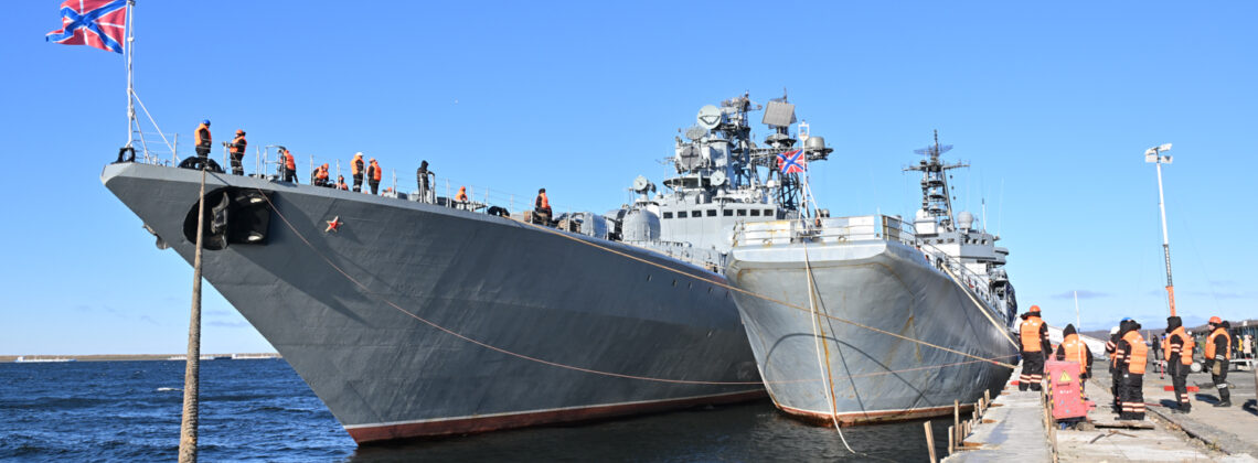 Отряд Северного флота совершил уникальный переход в акваторию Карского моря на севере Красноярского края