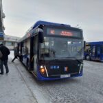 В сентябре этого года муниципальный автопарк Норильска пополнится 11 современными «Северобусами» на компримированном природном газе