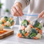 Шоковая заморозка овощей и фруктов сохраняет минералы и клетчатку
