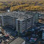 За лето поликлиника в Талнахе выросла на четыре этажа