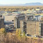 В Талнахе перекрыли улицу Спортивную из-за реконструкции коллектора
