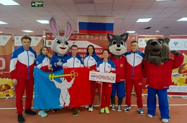 Сотрудник «Норникеля» взял бронзу на краевом фестивале комплекса ГТО