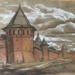 Работу норильской художницы представили на межрегиональной выставке в Красноярске