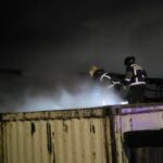 Гараж и коллектор горели в Норильске в минувшие выходные