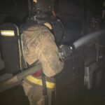 Помещение лифтовой службы горело на Хантайской улице в Норильске