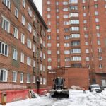 За уборку снега во дворах Норильска отвечают управляющие компании